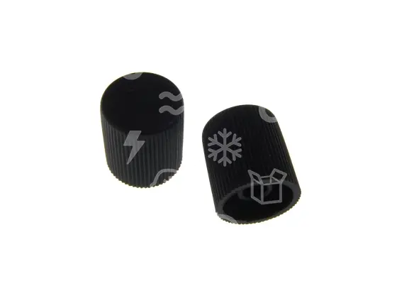 krytka vysokotlakého portu M10 (R134a)